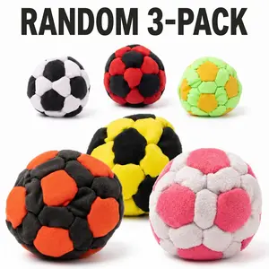 【Summervibes】3pcs Football Sandbags, Soft Durable Kick Bags, Outdoor Entertainment, Skill Training, Foot Coordination, Portable Stress Relief Toy