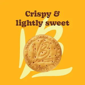 Bauducco Maria Cookies, 6 oz (Pack of 10) - Classic Crispy Cookies for Snacking, Coffee, or Tea - Perfect Dessert Treat with No Artificial Flavors or Colors