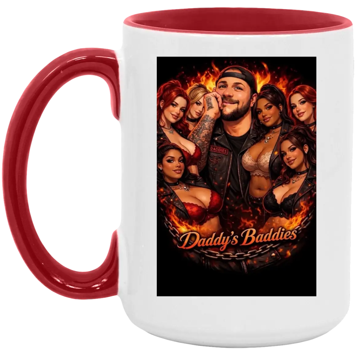 Daddy's Baddies 15oz Accent Mug