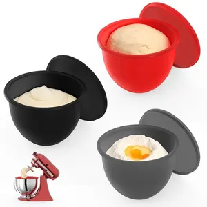 Food-Grade Silicone Inner Liner for Kitchen Appliances, Compatible with Mixaid Kitchen & Kitchenaid Incline Head 5 Quart Stand Mixer Bowl