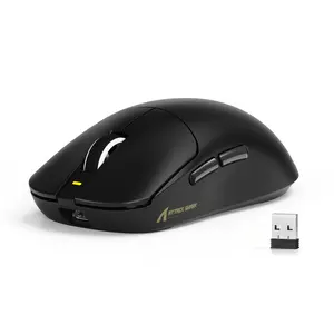 ATTACK SHARK X8SE Wireless Gaming Mouse,Adjustable 25K DPI PAW3311 Optical Sensor,Ergonomic 59g Lightweight,Triple Modes 2.4G/BT/USB-C Wired,500mAH Battery,5 Programmable Buttons for PC/Mac-Black
