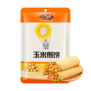 Xiaowanzhuang Corn Pancakes 8.5oz Handmade Multigrain Soft Pancakes Northeast Specialty