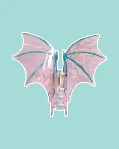 Dragon Wings Hair Claw Clip - Cotton Candy | Ren Faire | Renaissance Festival | Fourth Wing | Hair Clip