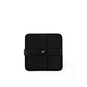 Square Coasters  (Set of 4 with Holder)