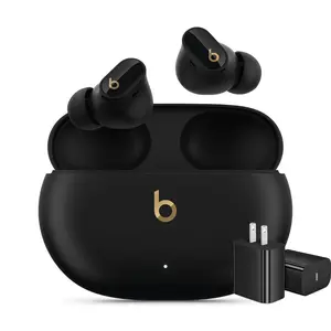 Beats Studio Buds + True Wireless Noise Cancelling Earbuds with USB-C Wall Charger - Black - MQLH3LL/A