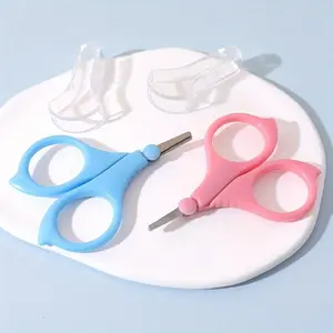 Baby Safety Scissors, Baby Nail Clippers Newborn Nail Clippers Baby Nail Clippers Safe and Anti-pinch Nails for Young Children