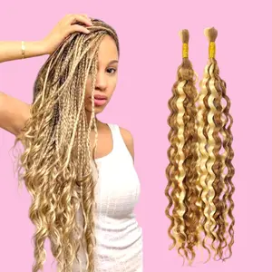 P27/613 - Burmese Bulk Human Braiding Hair