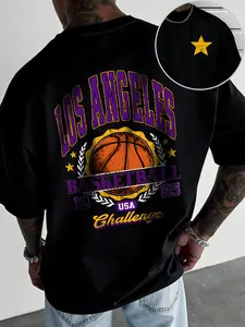 🏀 Los Angeles Basketball T-Shirt | Vintage 1985 Challenge Print | Unisex Streetwear | Gift for Basketball Fans 🏆