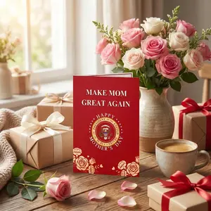 Make Mom Great Again-Talking Mother's Day Cards-Funny Presidential Cards For Mom, Wife, And Grandma-Fun Mother's Day Gifts