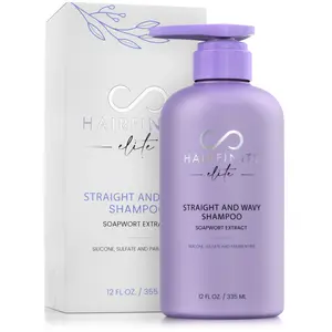 Straight & Wavy Shampoo – Customizable Formula for Smooth, Clean, & Nourished Hair Conditioner Gentle