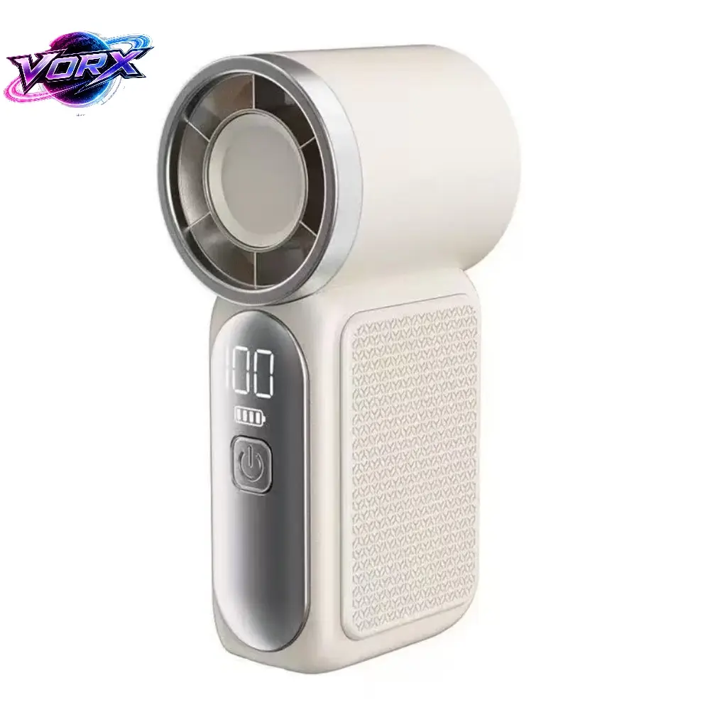 2026 New Model Mini Handheld high-speed  Fan with LED Display – USB rechargeable, rapid cooling; suitable for travel, makeup touch-ups, office, and home use; an ideal gift choice