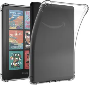 for 7'' All- Kindle Paperwhite 12th Gen 2024 & Kindle Colorsoft Signature Edition,Clear Case for Kindle Paperwhite 12th Generation 2024 7 inch Soft TPU  Cover-