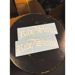 RIDE SLOW SCYTHE DECALS