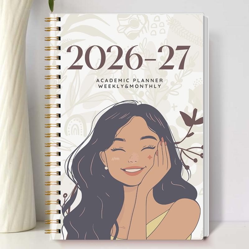 Jan 2026–Dec 2027 Monthly Planner, 24-Month College Planner and Weekly Agenda Notebook, Simplified To-Do Planner to Boost Productivity
