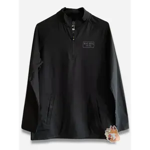 Buc-ee's Black Quarter Zip Pullover