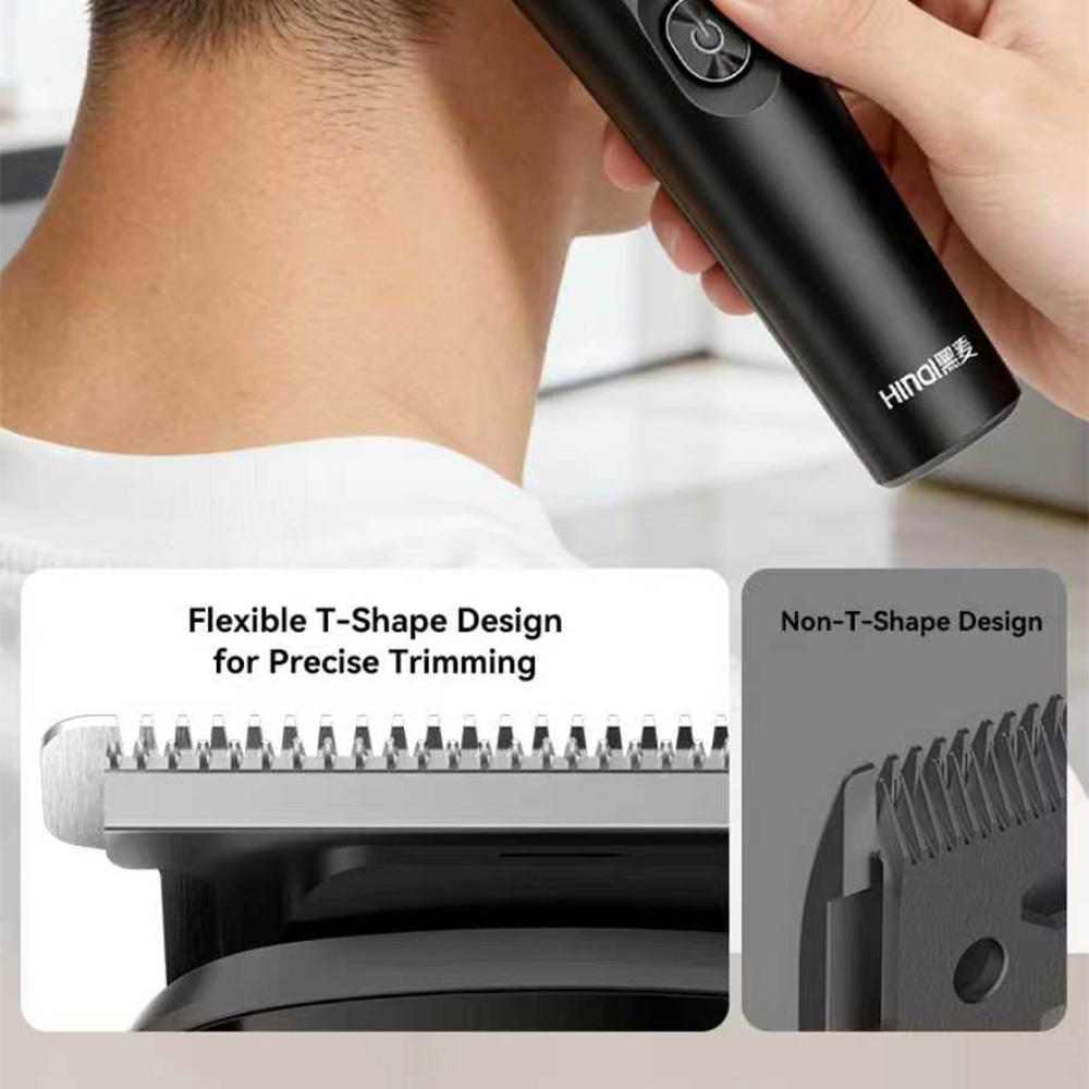Professional Hair Clippers for Men – HIMAI C2B Electric Hair Trimmer, Quiet Motor, Long Battery Life, Type-C Fast Charging, Perfect Home Haircut Kit for Family & Gifts