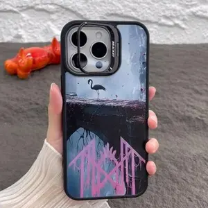 Sleep Token Aesthetic Phone Case For iphone 16 15 14 13 12 PRO PLUS MAX Gift Ideas Anti-drop Cellphone Protective Shell With Ring Stand Magsafe Tough Shockproof Mobile Phone Cover