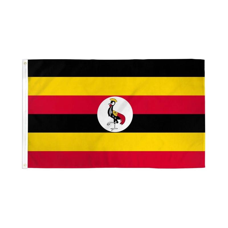 Uganda Flag 3x5ft Poly