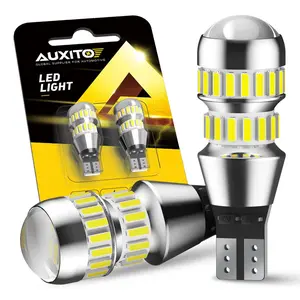 AUXITO 912 921 LED Bulbs , 42-SMD 400% Brighter, 6000K White, Non-polarity 906 W16W T15 921 LED , Pack of 2