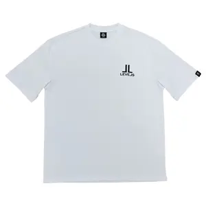 LUXE LEVELS OVERSIZED TEE | WHITE