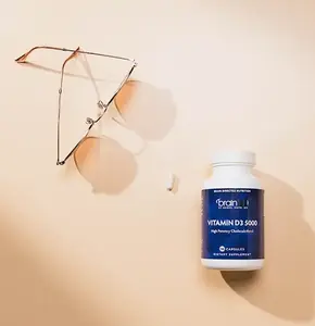 BrainMD - Vitamin D3 5000 | High Potency Cholecalciferol - 100 Capsules