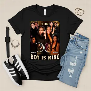 BRANDY & MONICA T-SHIRT – THE BOY IS MINE CLASSIC TEE, R&B Duo Shirt, Monica Brandy Concert Tee, Iconic R&B Shirt, The Boy is Mine T-shirt, Brandy Monica Fan Apparel, 90s R&B Shirt