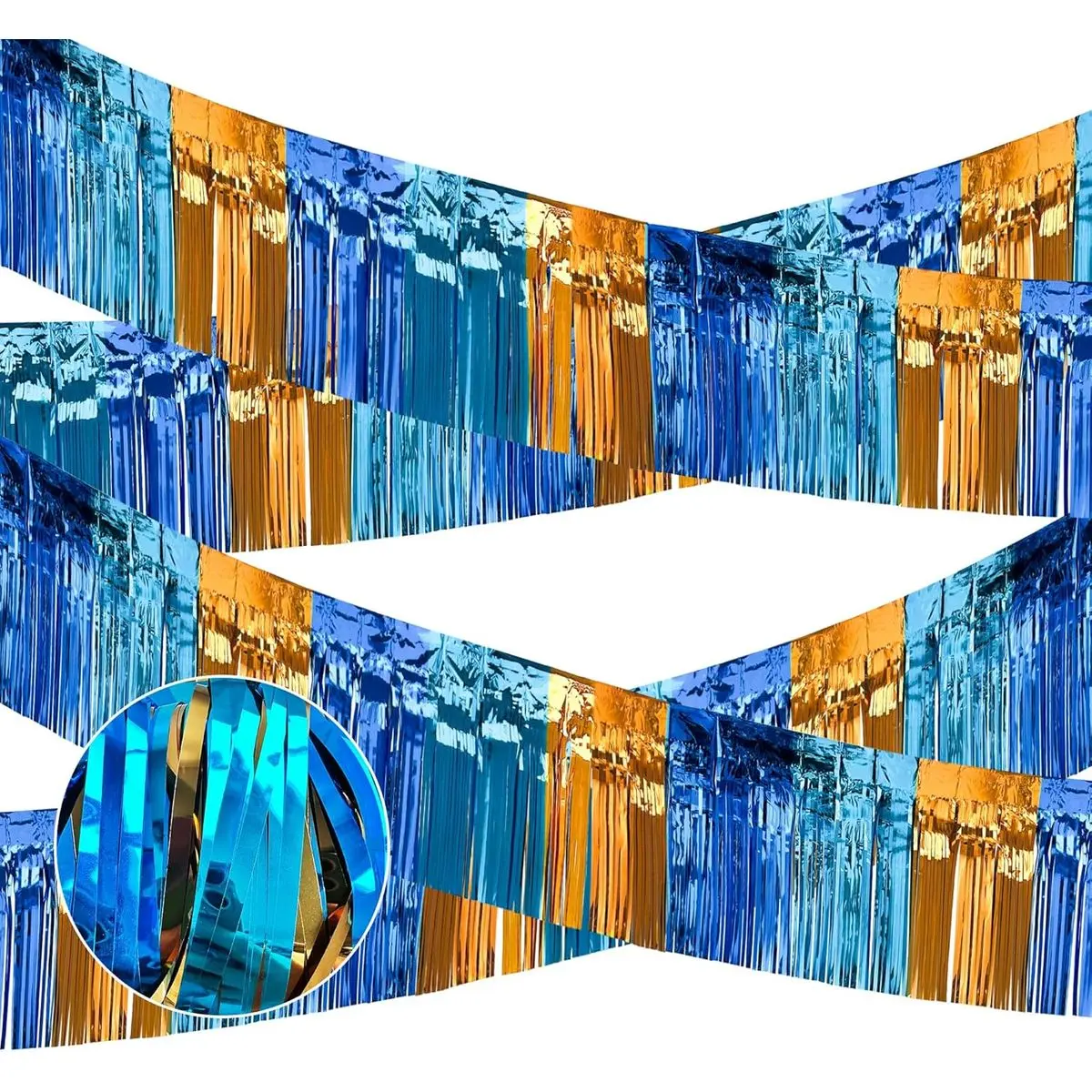 Orange Blue Light Blue