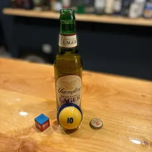 Number 10 Pool Ball Bottle Opener
