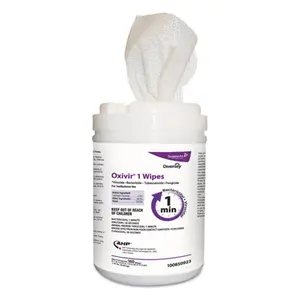 Johnson Diversey DVO 6 x 7 in. Oxivir 1 Wipes - 160 Canister - 12 per Case