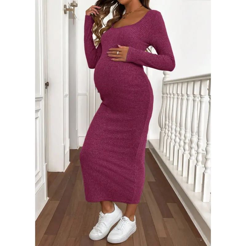 green emerald velvet dress CRZ YOGA Womens Butterluxe Sleeveless Tank Maternity Dress – CRZ YOGA US main image 0