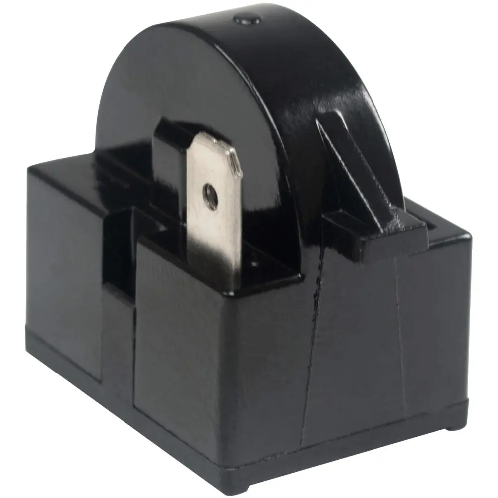 Appli Parts APSR-4003P Mini Fridge relay switch 1 pin 4.7 Ohm 110V Universal PTC Start relay replacement part for multiple brands of refrigerators wine cooler