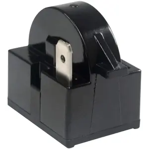 Appli Parts APSR-4003P Mini Fridge relay switch 1 pin 4.7 Ohm 110V Universal PTC Start relay replacement part for multiple brands of refrigerators wine cooler