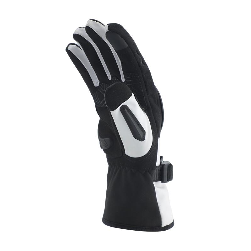 Winter Fleece Lined Motorcycle Riding Gloves for Men and Women, Windproof, Warm, Waterproof, Non-Slip, Touchscreen Compatible, Thickened Cold Proof Motorbike Gloves