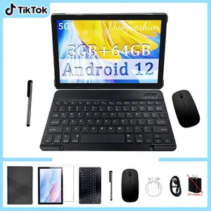 Best New Year Gift: 10.1-inch Android WiFi Tablet Set, the Best-Selling Hit of the Year! It supports SIM card for calls, 5G Wi-Fi, and is specially designed for learning and gaming, equipped with dual cameras and a case