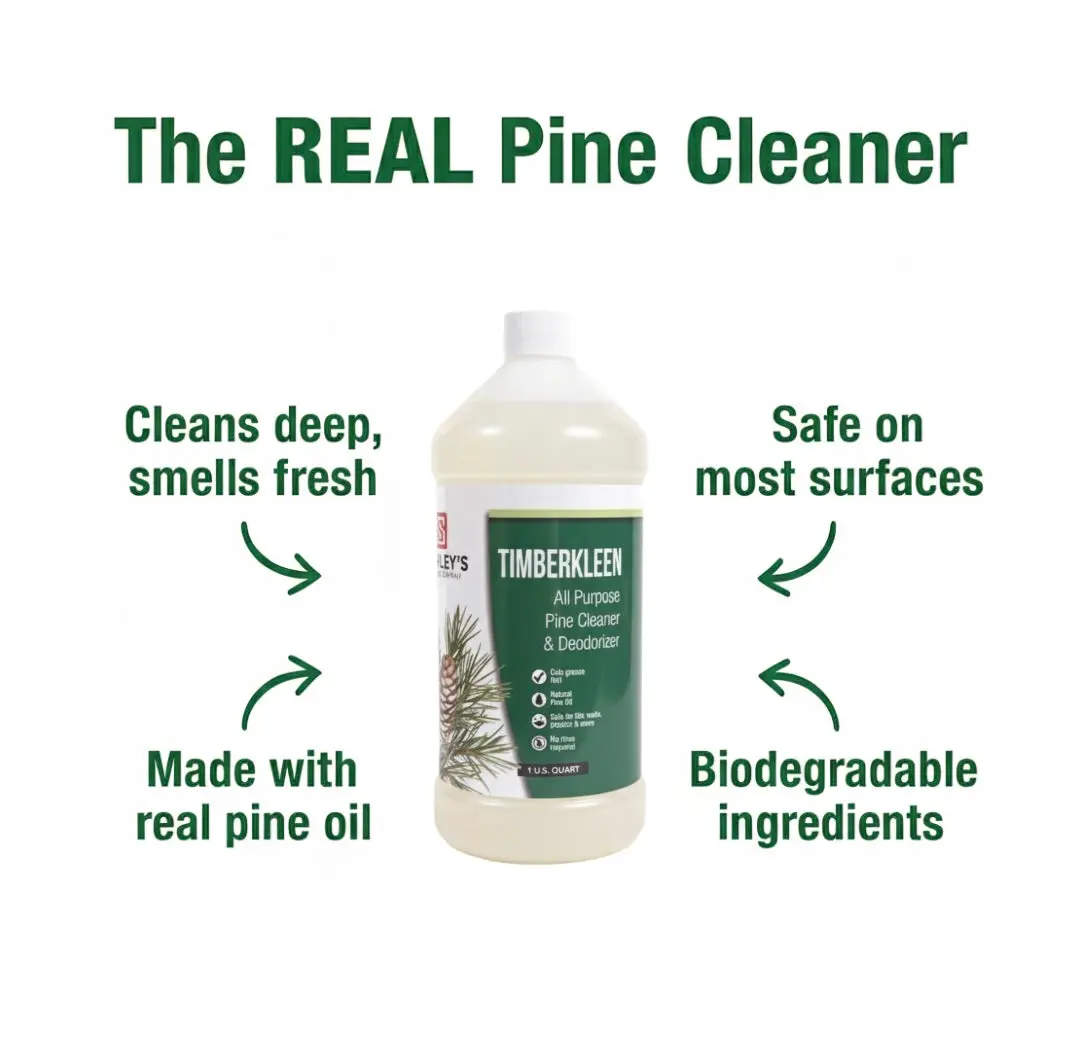 TimberKleen Concentrate & Ready-to-Use Spray Bottle Bundle (1-Quart + 32 oz)