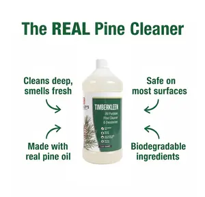 TimberKleen Concentrate & Ready-to-Use Spray Bottle Bundle (1-Quart + 32 oz)