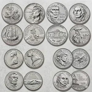 America's 250th Birthday Coin, 1776-2026 250 Years of Freedom Challenge Coins, 4th of July Independence Day Collectible