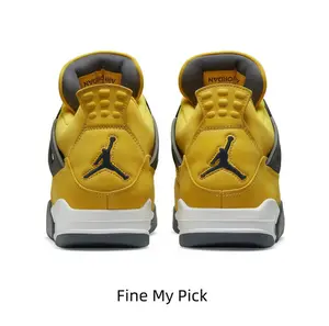 Yellow Nubuck and Black Mesh Mid-Top Basketball Sneaker with White Midsole and Visible Air Cushion