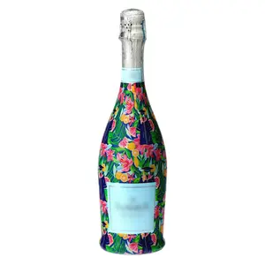 Beau Bottles Floral Graduation - Decorative Bottle Wrap