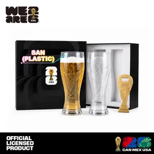 The Ultimate Official FIFA World Cup 2026 Shatterproof Mugs （Not glass）and Magnetic Gold Opener set-Raise a cup to Victory Drink Drinkware Premium Soccer Gifts soccer fan gear summerwins America250 Independenceday Washable
