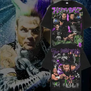 Shawn Michaels HBK The Heartbreak Kid Vintage Wrestling Graphic T-Shirt WWE Legend Collage Streetwear Heavyweight Cotton Unisex Fan Shirt