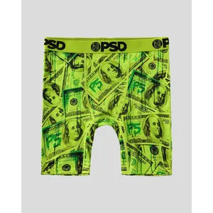PSD Youth Boy's P5 Money Pop Boxer Brief - Soft, Breathable and Comfortable Stretch Underwear