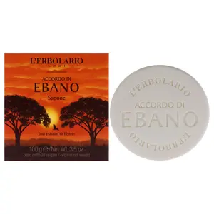 LErbolario Notes of Ebony Soap For Unisex 3.5 oz Soap