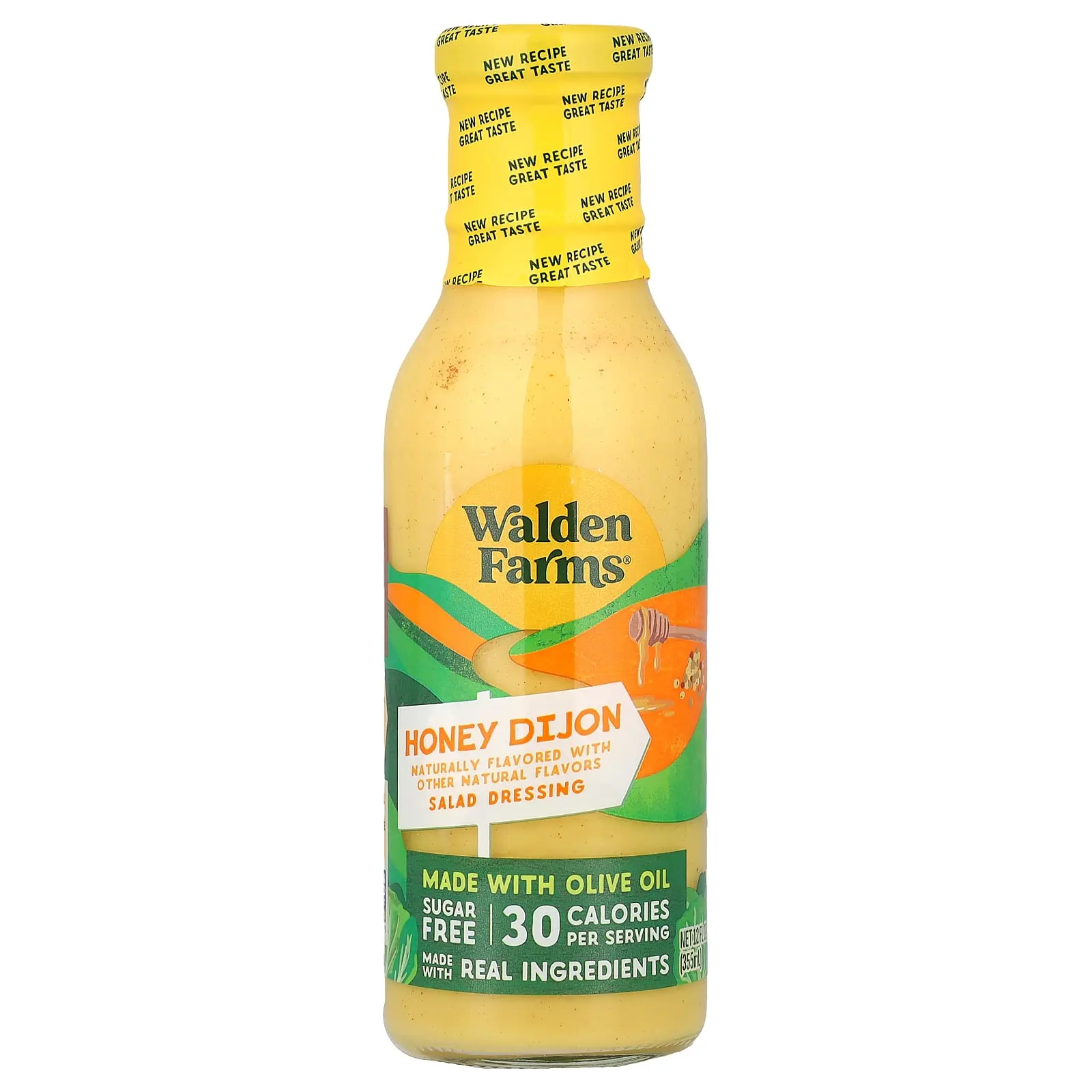 Walden Farms Honey Dijon Salad Dressing, 12 fl oz (355 ml)