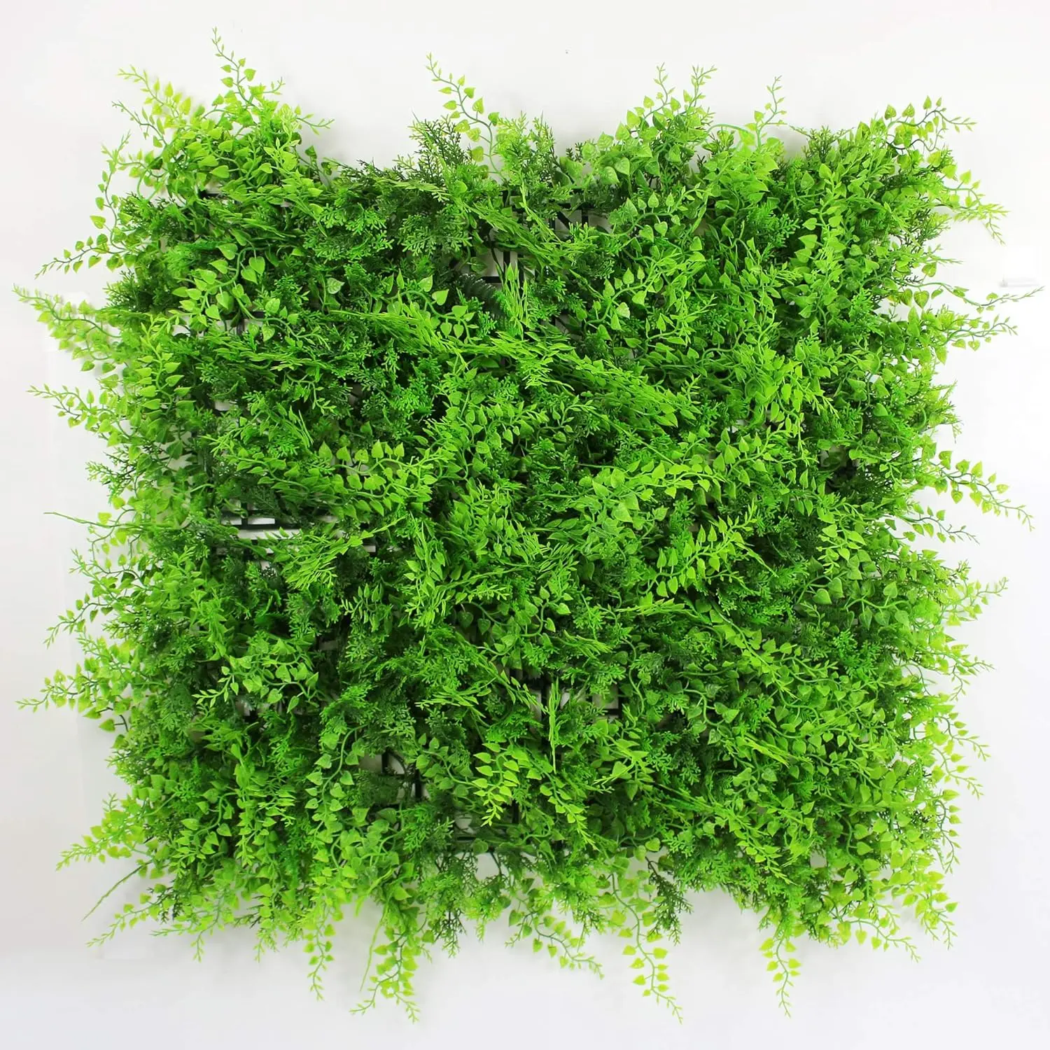 ULAND Artificial Hedges Panels, Topiary Fence Screening, Faux Greenery Grass Backdrop, Outdoor Privacy Wall Garden Fence Decoration, Pack of 6pcs 20"x20"