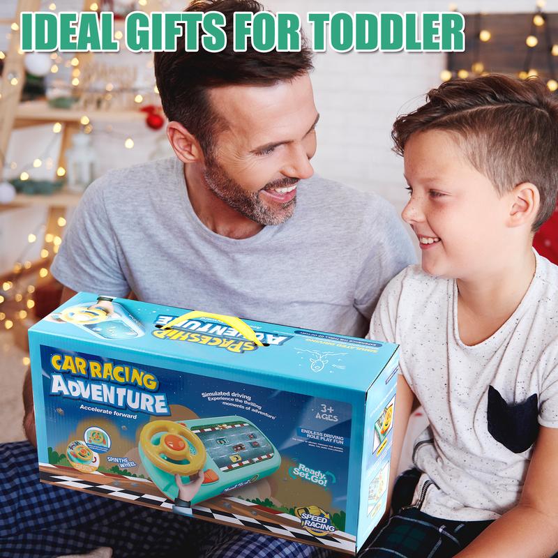 Racing Adventure Car Steering Wheel Toy for Kids Musical Driving Game Toddler Interactive Simulation Toy Educational Learning Racing Adventure Car Steering Wheel Toy for Kids Musical Driving Game Toddler Interactive Simulation Toy Educational Learning