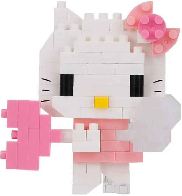 Nanoblock - Sanrio - Character Collection - Hello Kitty Dreaming Angel Building Kit  [COLLECTIBLES] Brick