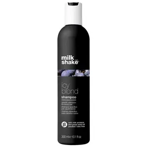 milk_shake icy blond shampoo Haircare Blonde Gentle Hydrate Moisturize Platinum Cleansing Color Cleanser Carb Infused 3 in