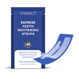 Ai Smile Teeth Whitening Strips, Yellow Stain Removal, Whitening, Sea Salt Cleansing, Brightening, Gentle, Cross-Border Supply, In-Stock