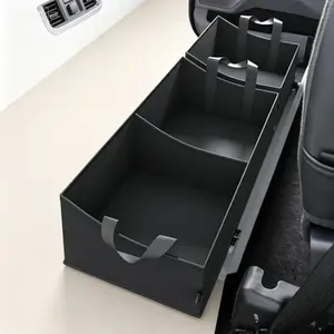 Heavy Duty Underseat Storage Organizer - Compatible with 2015-2026 Ford F150 F250 F350, 3 Compartments Pickup Truck Tool Box, Truck Organizer Bag for Tools and Gear, Driver Side Fit, Durable Fabric